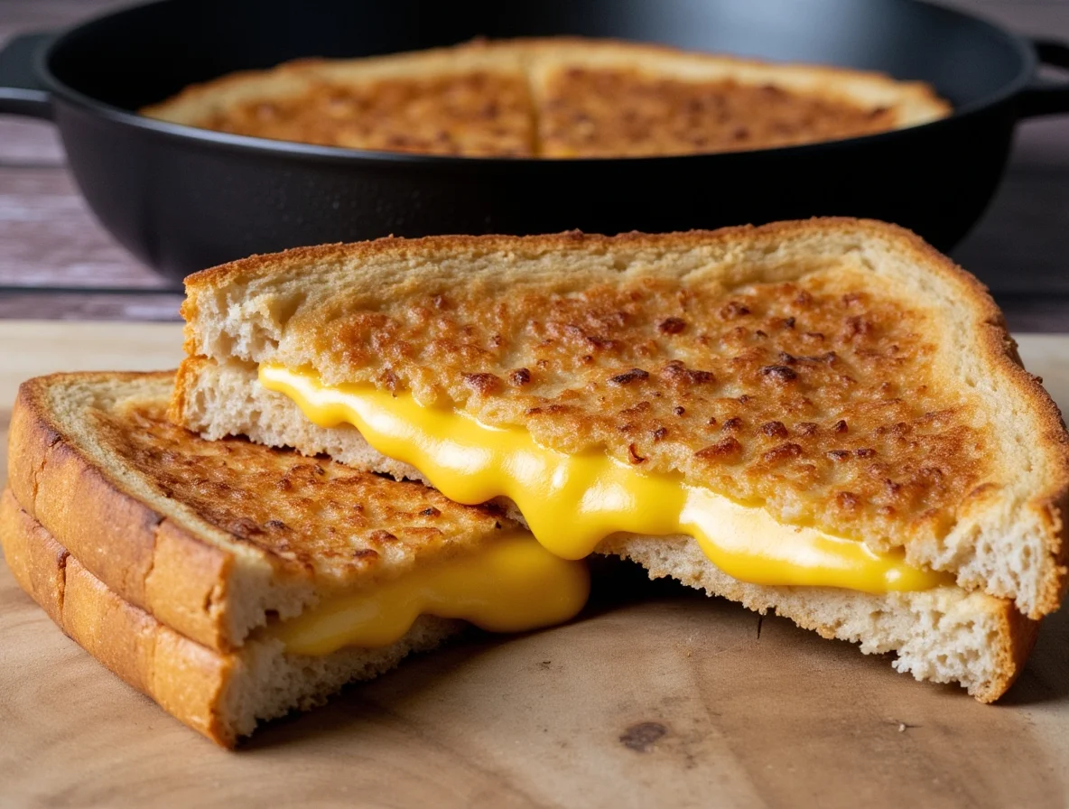 Sandwich au fromage grillé