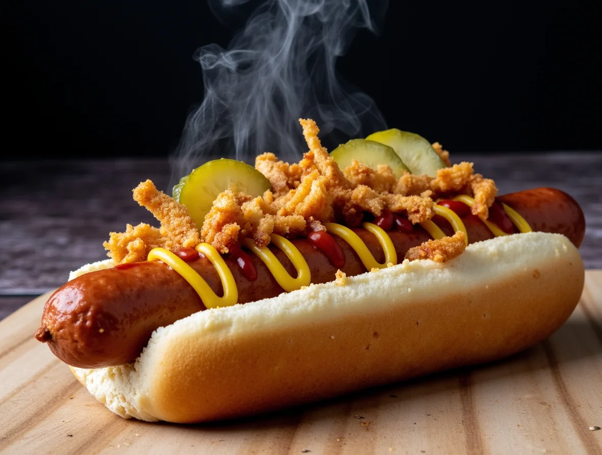Klassischer Hot Dog