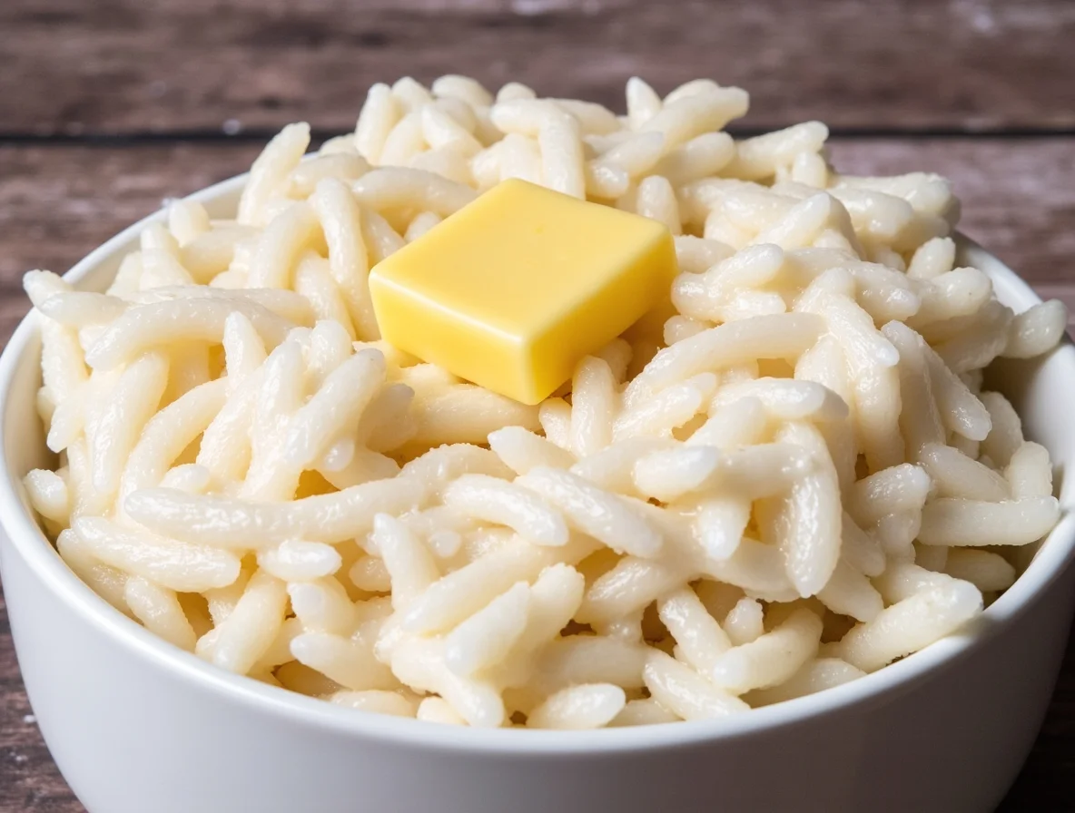 Riz au beurre