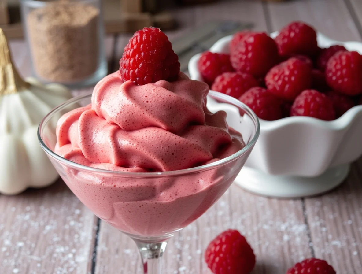 Raspberry Mousse