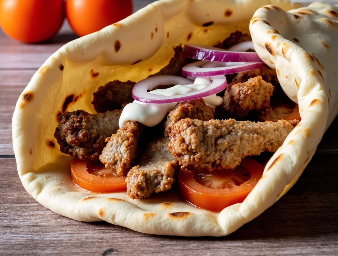 Gyro au Porc Traditionnel