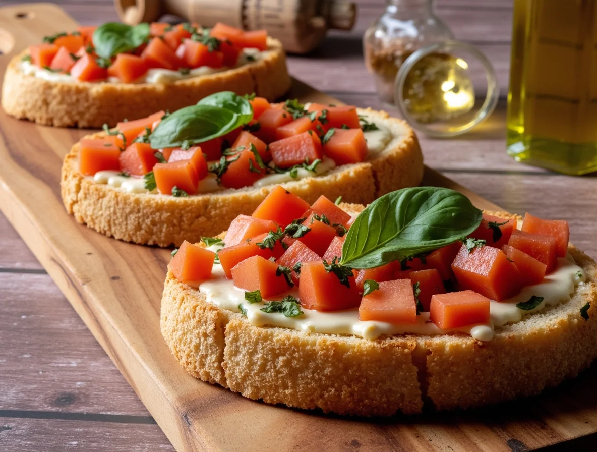Bruschetta al Pomodoro e Basilico