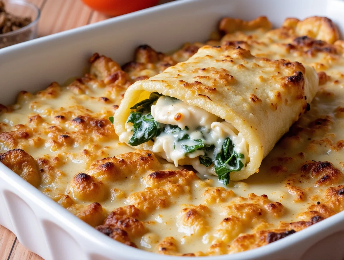 Crespelle Ricotta e Spinaci