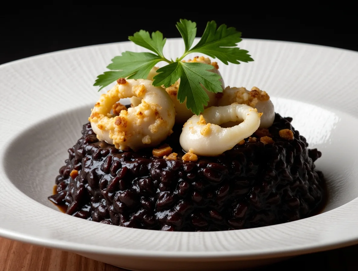 Risotto al Nero di Seppia