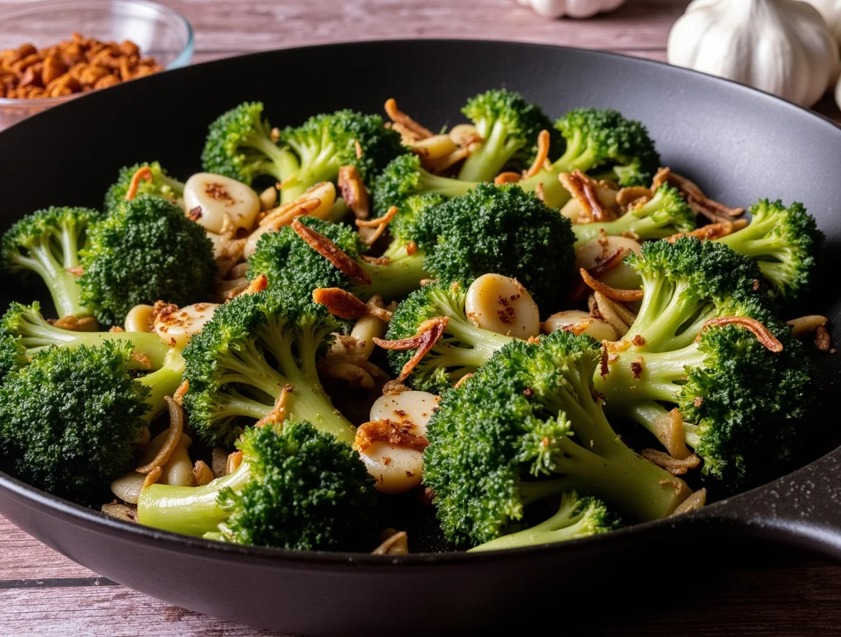 Garlic Sautéed Broccoli | FoodCraft