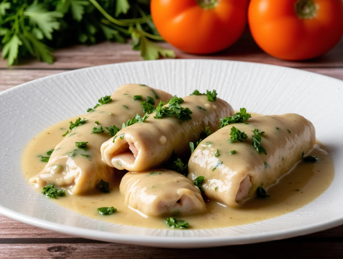 Kalvscaloppine med vitt vin