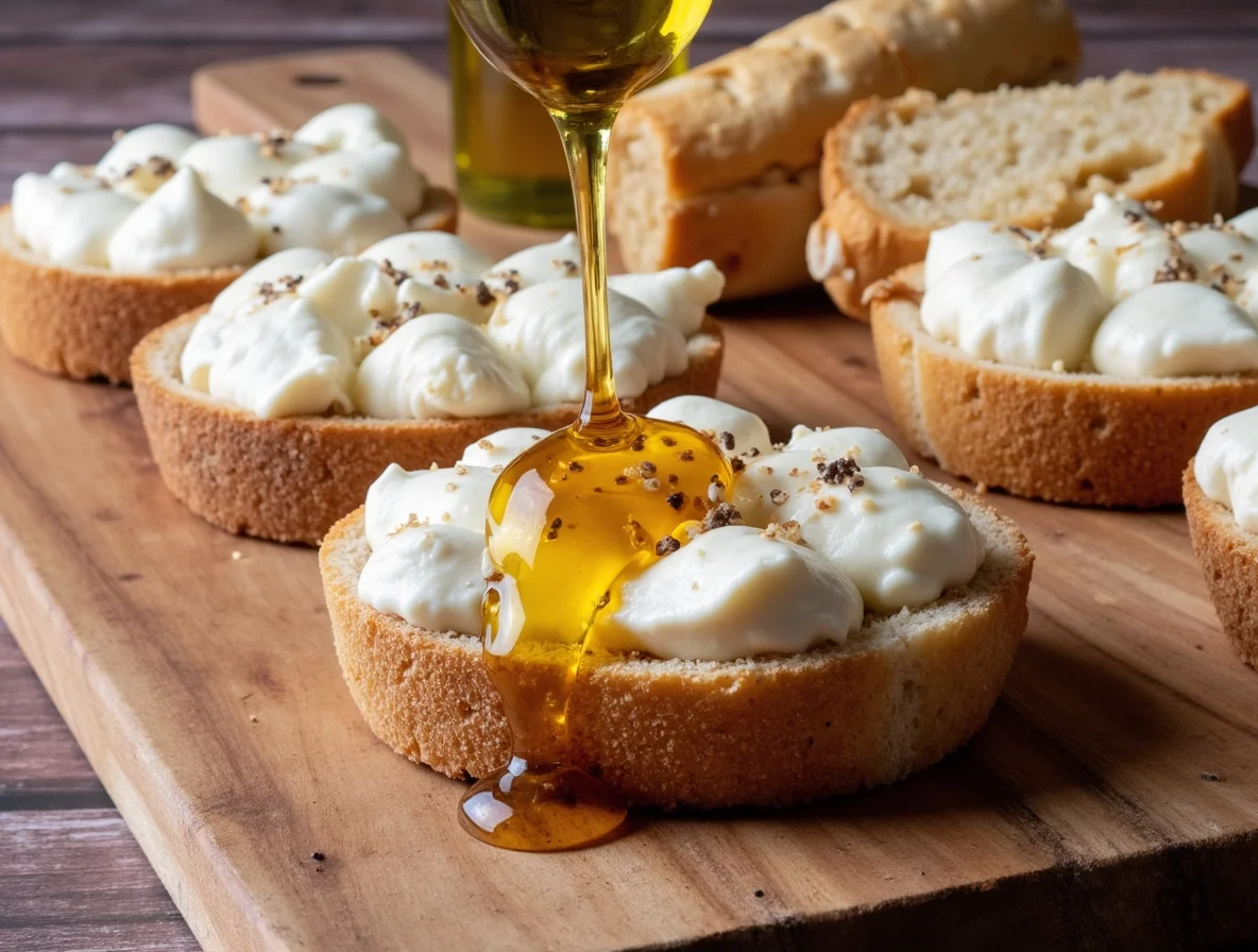 Tartine de Ricota e Mel