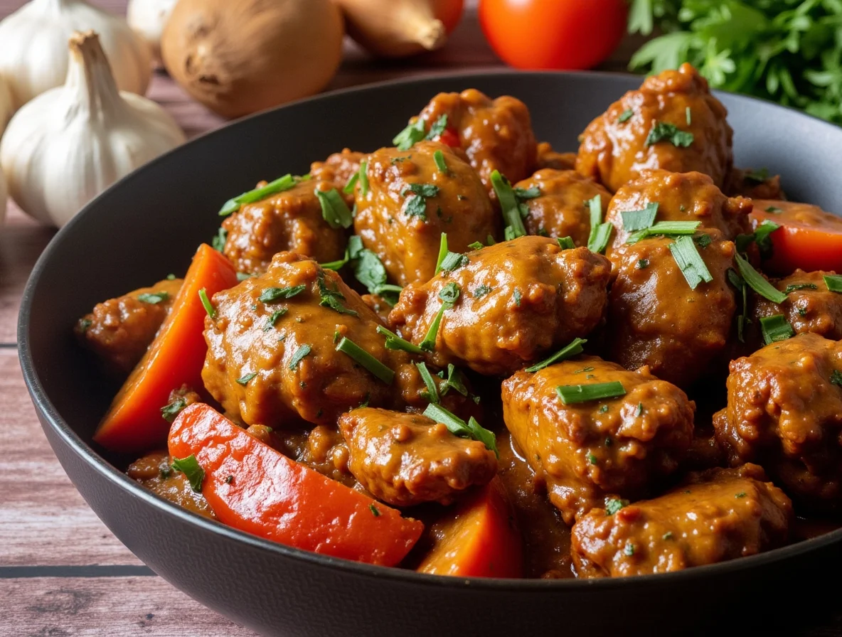 Portugiesisches Hähnchen mit Paprika